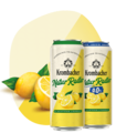 Abbildung 0,5l Dosen Krombacher Naturradler und Naturradler o,0%.