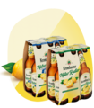 Abbildung der Sixpacks von Krombacher Naturradler und Naturradler o,0%.