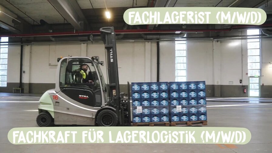 Video Fachlagerist und Fachkraft für Lagerlogistik.