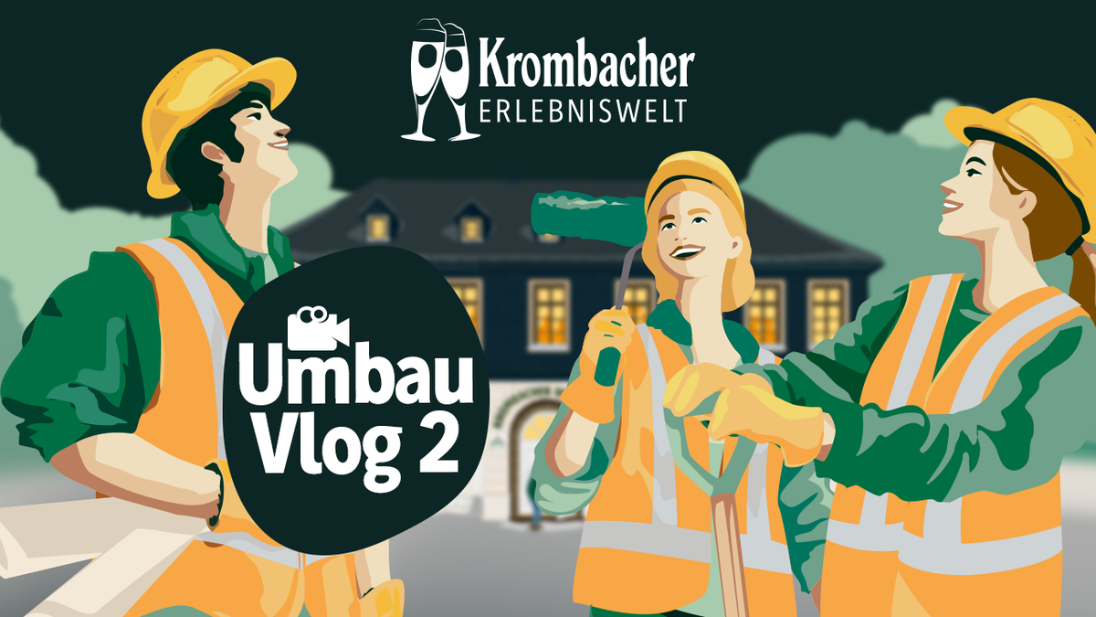 Krombacher Erlebniswelt - Umbau Vlog 2