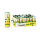 Krombacher NaturRadler Zitronengeschmack in 0,5-Liter-Dosen im 24er-Pack.